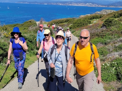 Randonn&eacute;e sur l'&Icirc;le des Embiez &agrave; Six-Fours