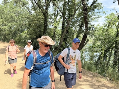 Randonn&eacute;e autour du lac de Saint-Cassien
